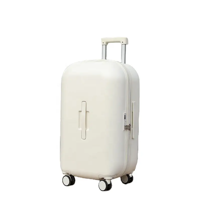 Equipaje facturado de gran tamaño en el extranjero 28 "maleta de viaje versión coreana de moda 26" caja de varilla de tracción fuerte de gran capacidad engrosada