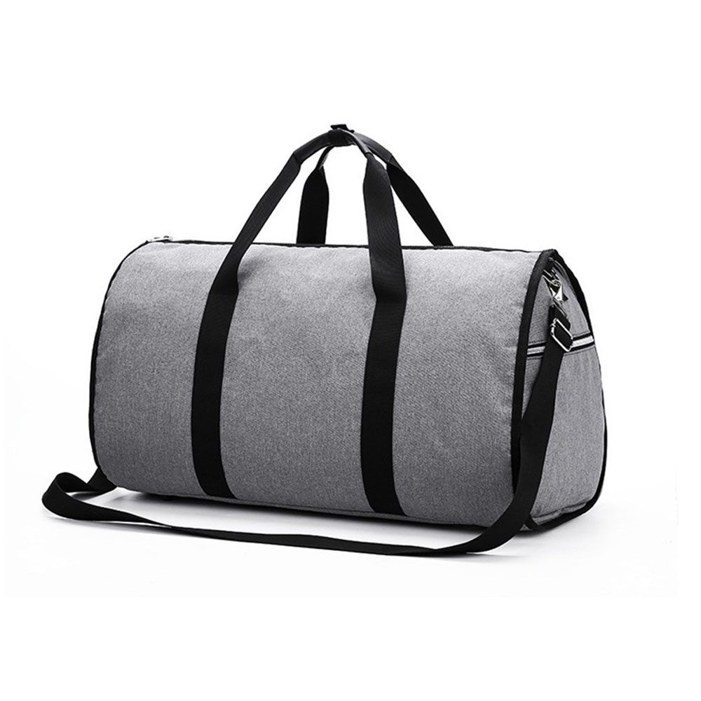 2 em 1 logotipo personalizado terno dobrável mochilas de viagem bolsa de vestuário conversível