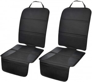 Protecteur de siège de voiture pour siège de voiture pour enfant, avec rembourrage épais, tapis de couverture